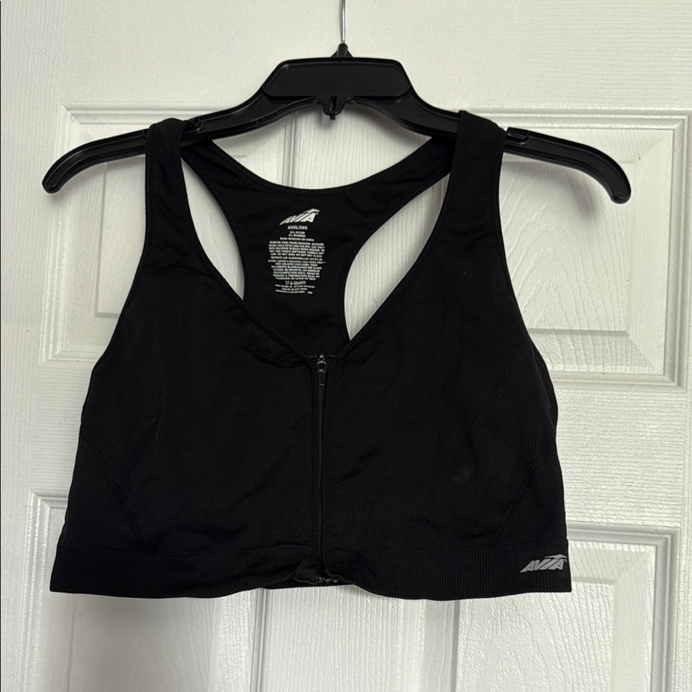 Avia Black Sports Bra Intimates & Sleepwear